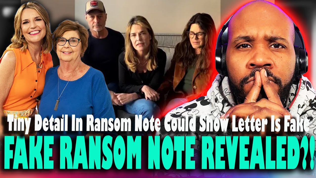 OUT OF COUNTRY SCAMMERS?! Tiny Detail In Nancy Guthrie Ransom Note Could Show Letter Is Fake