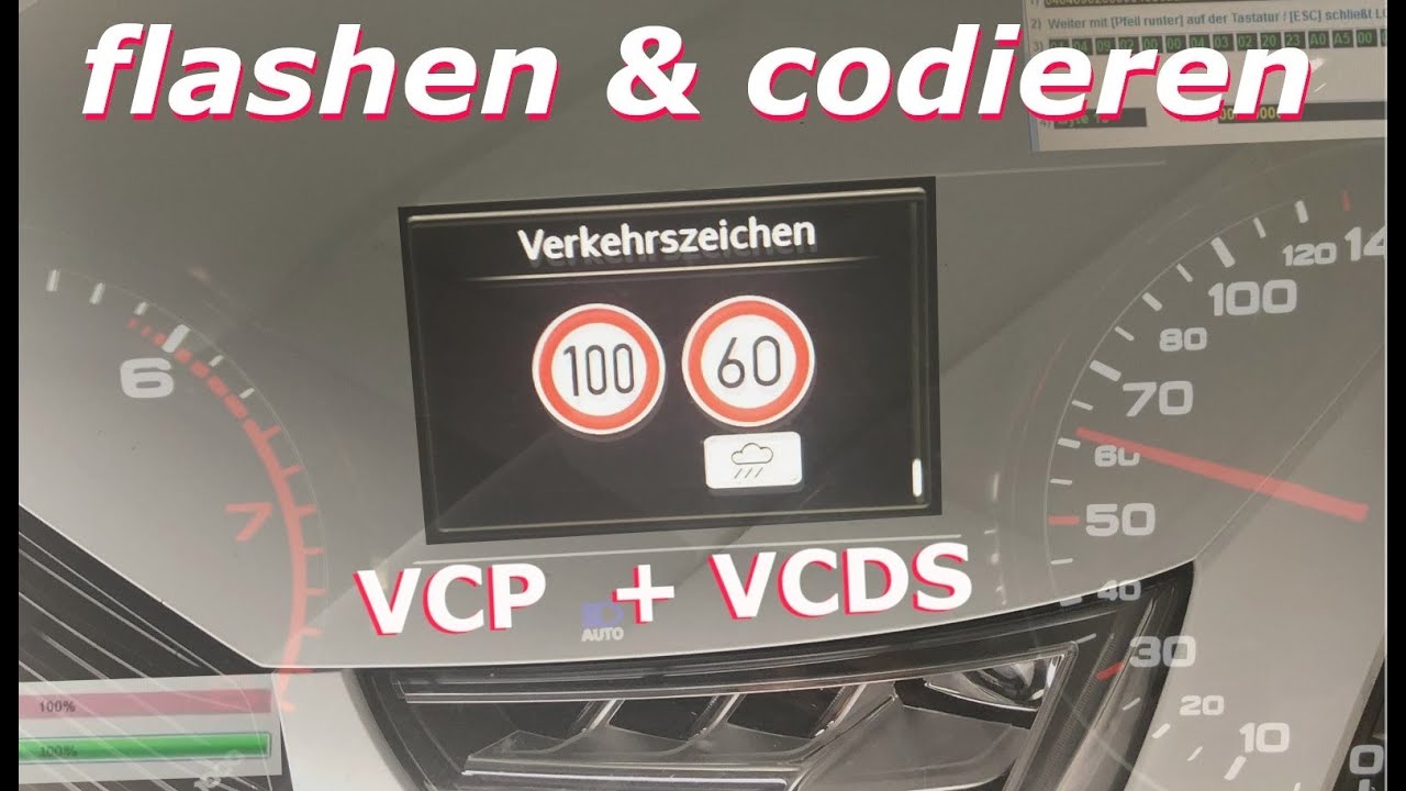 Verkehrszeichenerkennung codieren mit VCDS | VZE | Audi A4 A5 B9 | lange Version