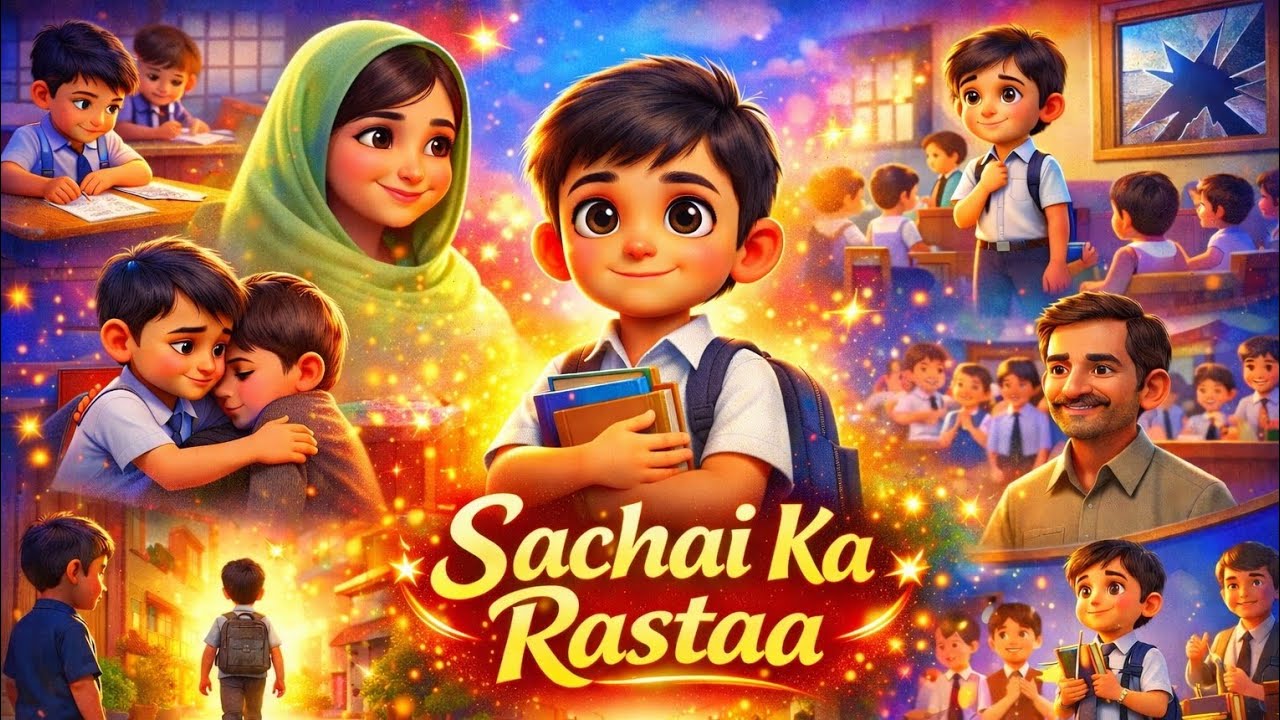 Sachai Ka Rastaa | Dil Ko Choo Lenay Wali 3D Cartoon Kahani | Kids Moral Story
