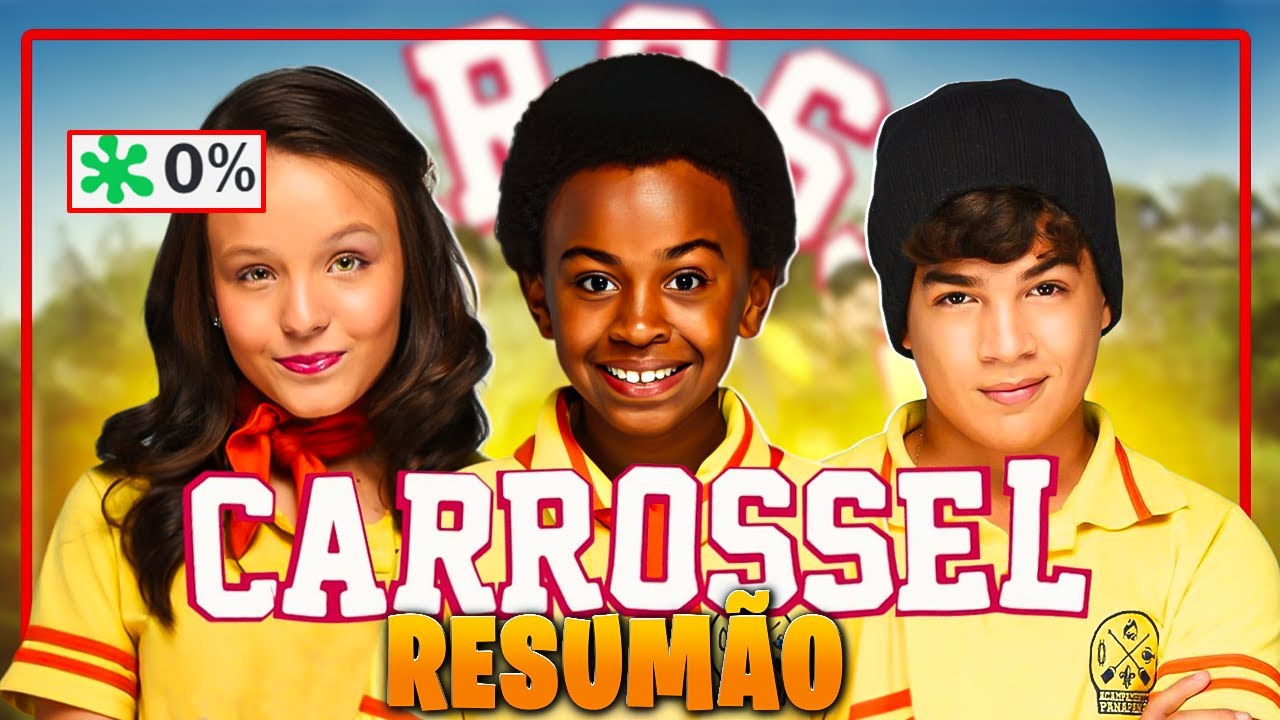 Carrossel 1 e 2 é RUIM DEMAIS KKKKKKKKK: A História em 1 Vídeo!