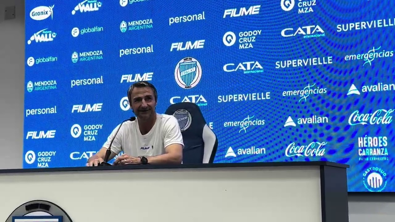 Mariano Toedtli, DT de Godoy Cruz, tras el triunfo ante Ferro