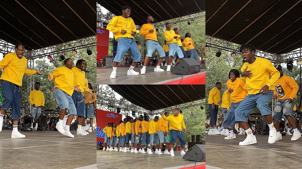Best Dance Grp DWP ACADEMY Cr@zy Moves😱 on Stage with Endurance,Demzy & Champ Rolie at Indomie Fest