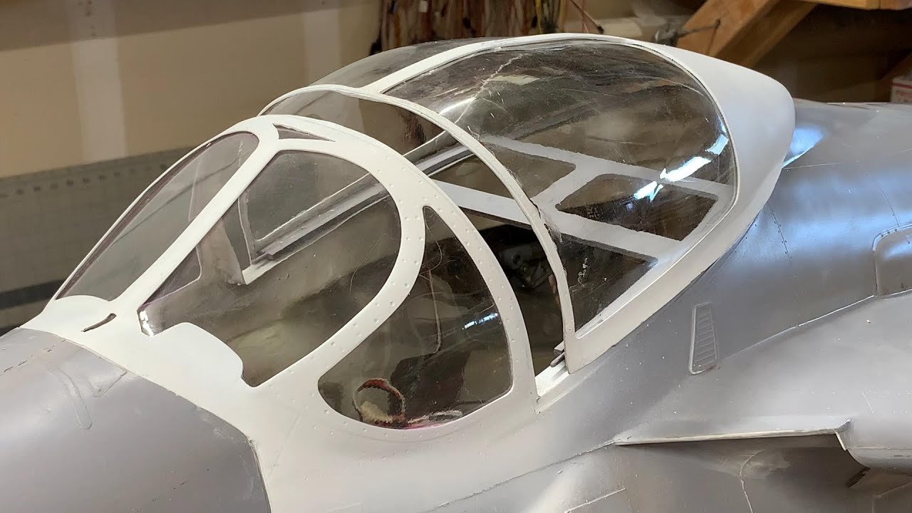 A6 Intruder Build 21 Canopy & Install