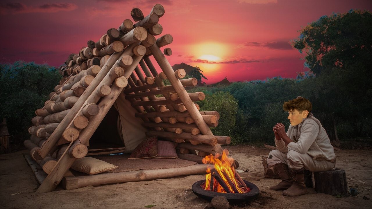 2 JOURS POUR CONSTRUIRE UN CAMP DE SURVIE