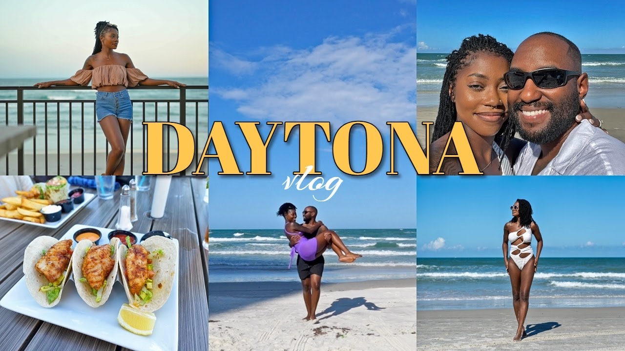 DAYTONA VLOG! road trip, beach days, scooters on the beach + MORE!!