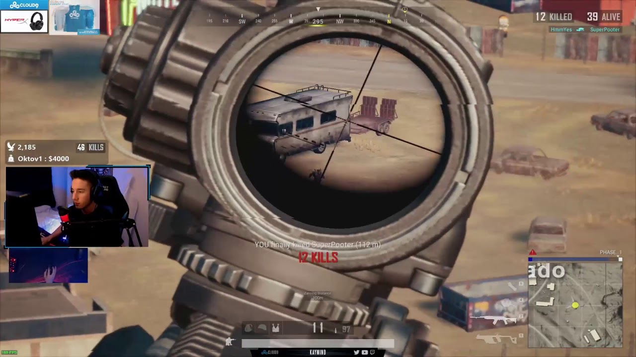 Kaymind 28 kills Vector + SKS solo Miramar | PUBG Highlights