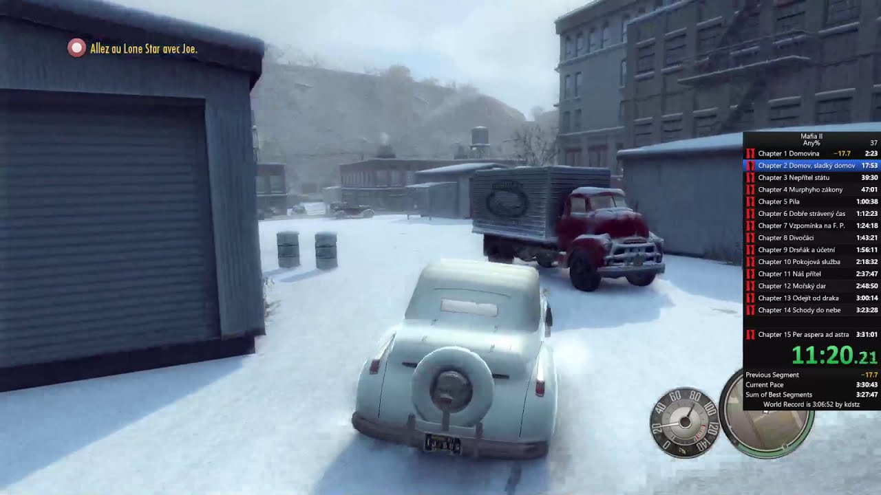 Mafia II Any% Speedrun 3:25:07