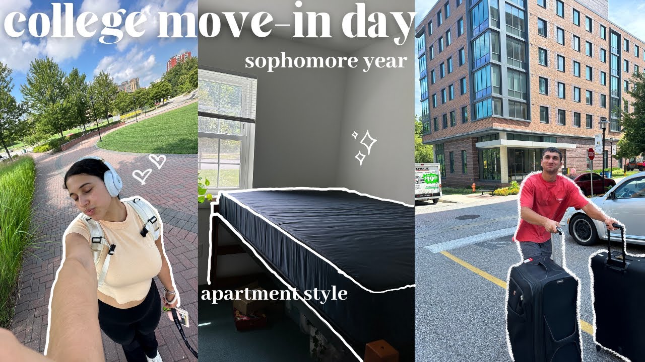 college diaries| college apartment move-in day (sophomore year)