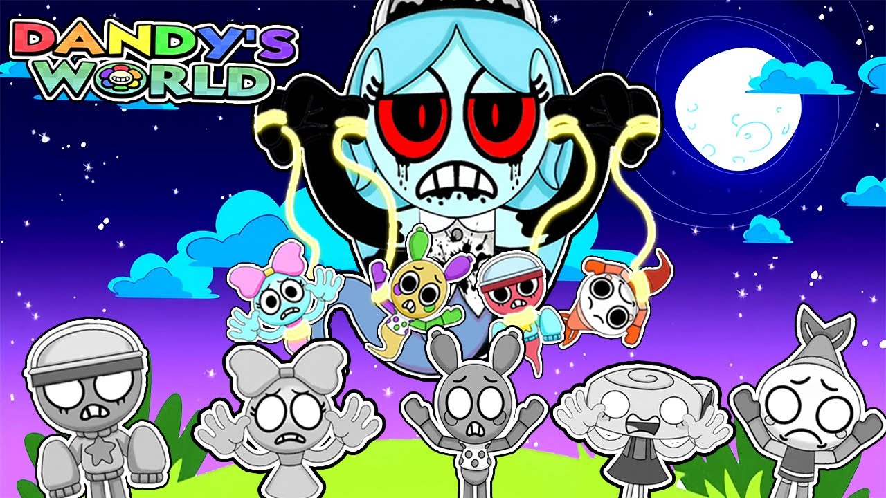 Making DANDY'S WORLD Game Book + (Connie Squishy)
