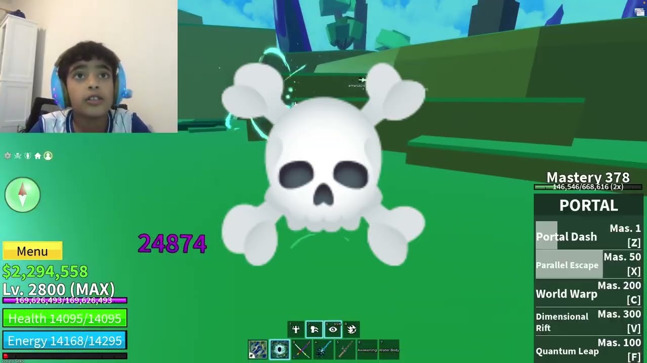 FULL GUIDE ON HOW TO USE THE PORTAL FRUIT!!!!!!!!