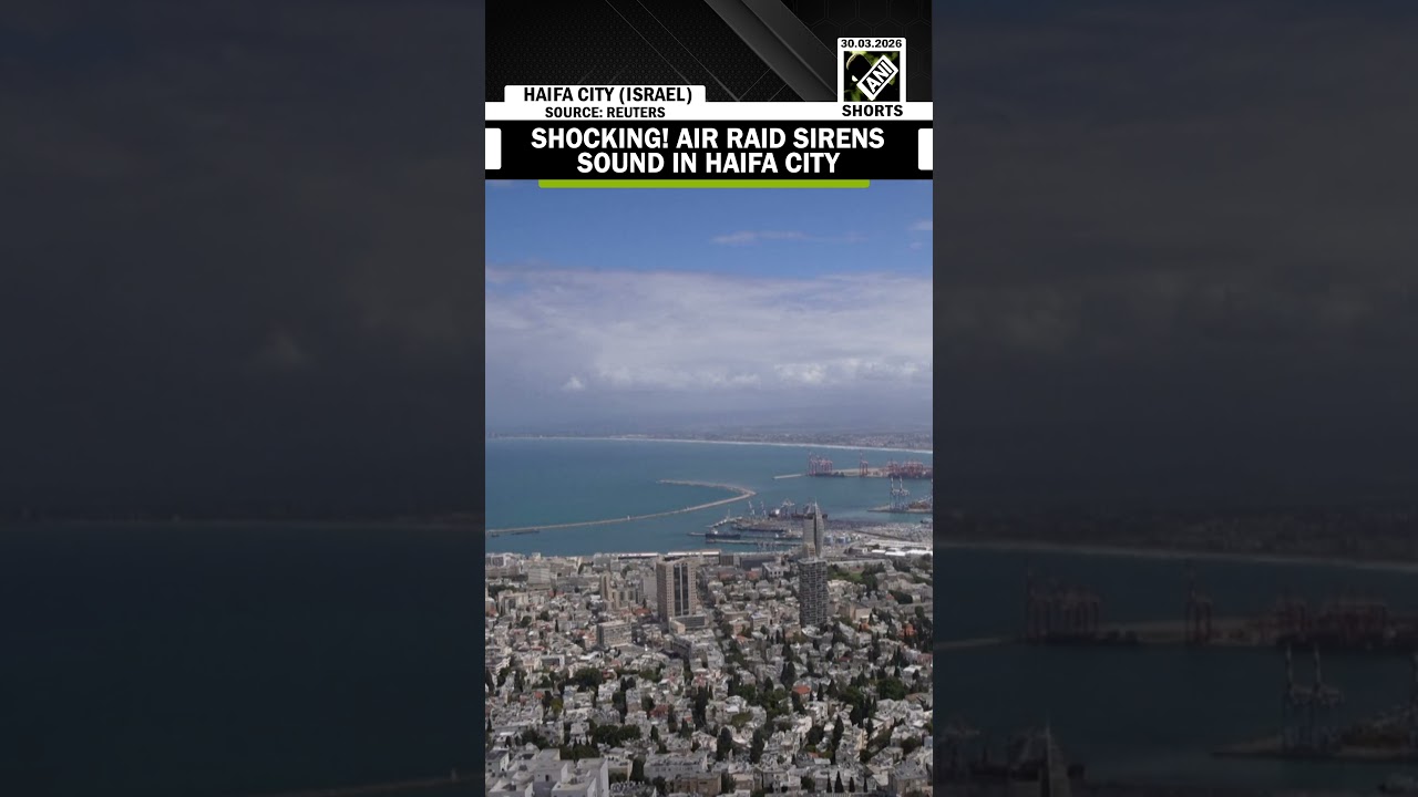Shocking! Air raid sirens sound in Haifa city, Israel amid war with Iran