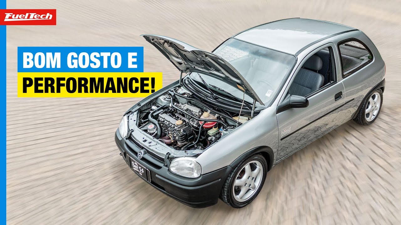 Corsa Wind 1.6 Turbo cheio de itens exclusivos!