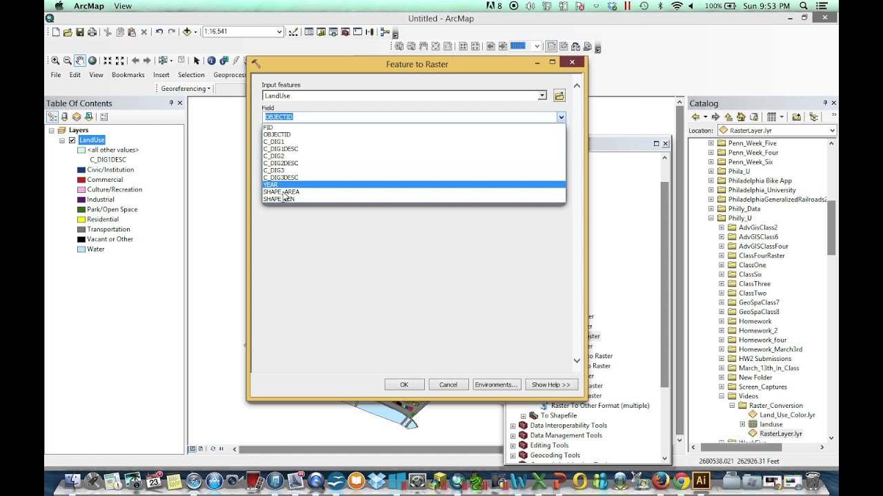 Convert Feature to Raster