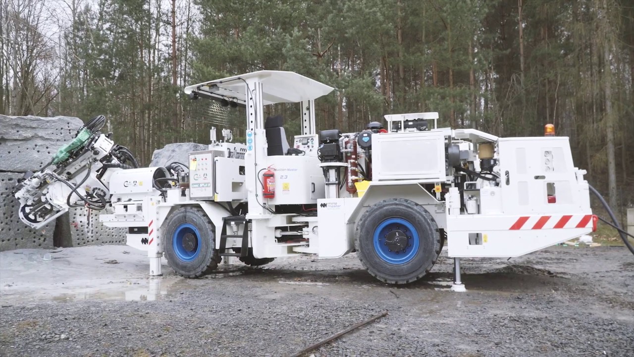 Mine Master underground long hole drilling rig Production Master 2.3