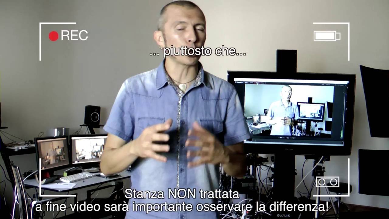 AUDIO TEST #49 Trattamento Acustico parziale di una stanza - montaggio pannelli Vicoustic