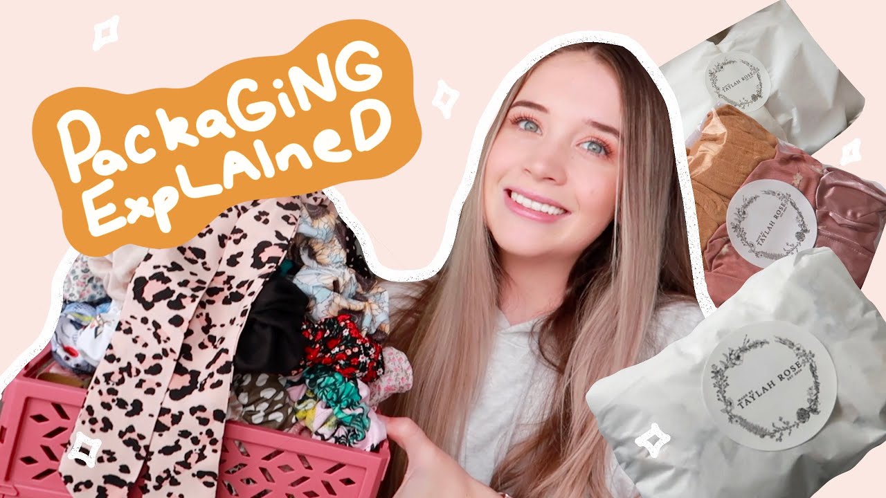 packaging explained - talk with me about my etsy and shopify packaging and shipping processes