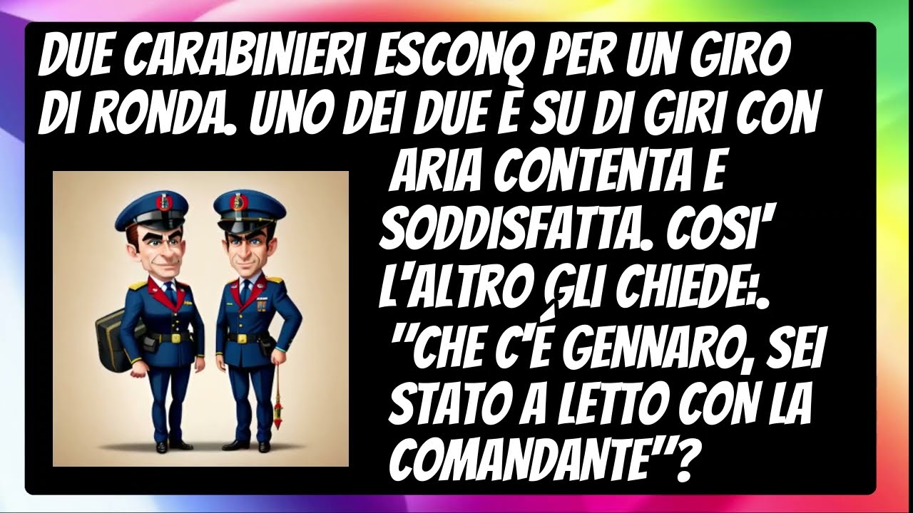 BARZELLETTA CARABINIERI 
