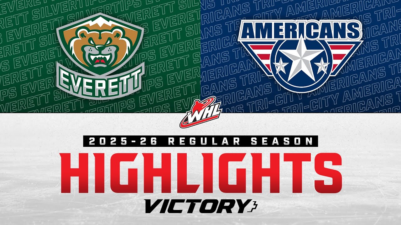 Everett Silvertips at Tri-City Americans 12/05 | WHL Highlights 2025-26