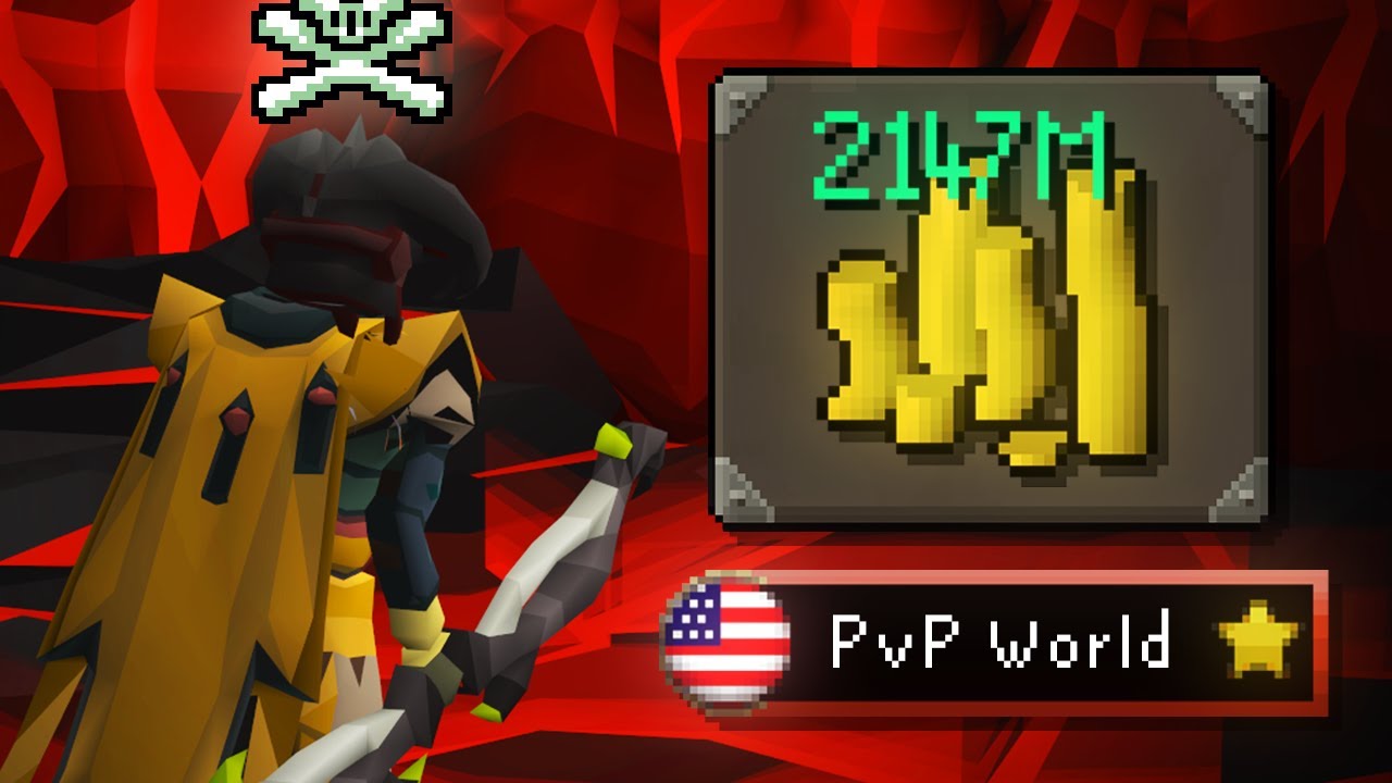 Extremely Wealthy Player Caught running to the Inferno in PvP...