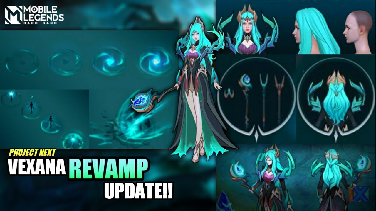 NEW VEXANA REVAMP UPDATE!! | DESIGN AND SKILLS ADJUSTMENT | PROJECT NEXT | MLBB