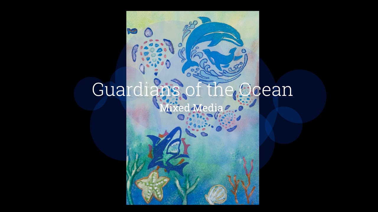 Guardians of the Ocean Mixed Media Lesson