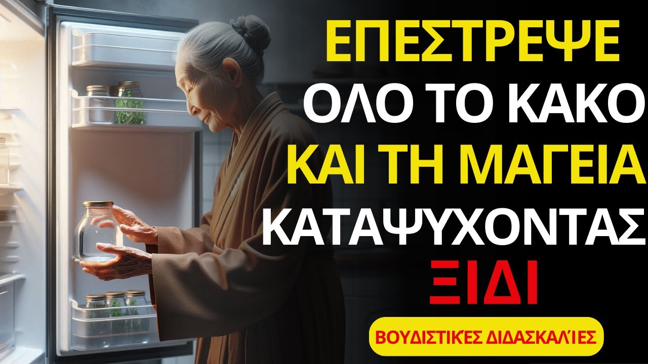 ΕΠΙΣΤΡΕΨΕ ΟΛΟ ΤΟ ΚΑΚΟ ΚΑΙ ΤΗ ΜΑΓΕΙΑ ΠΑΓΩΝΟΝΤΑΣ ΞΥΔΙ | Βουδιστικές Διδασκαλίες