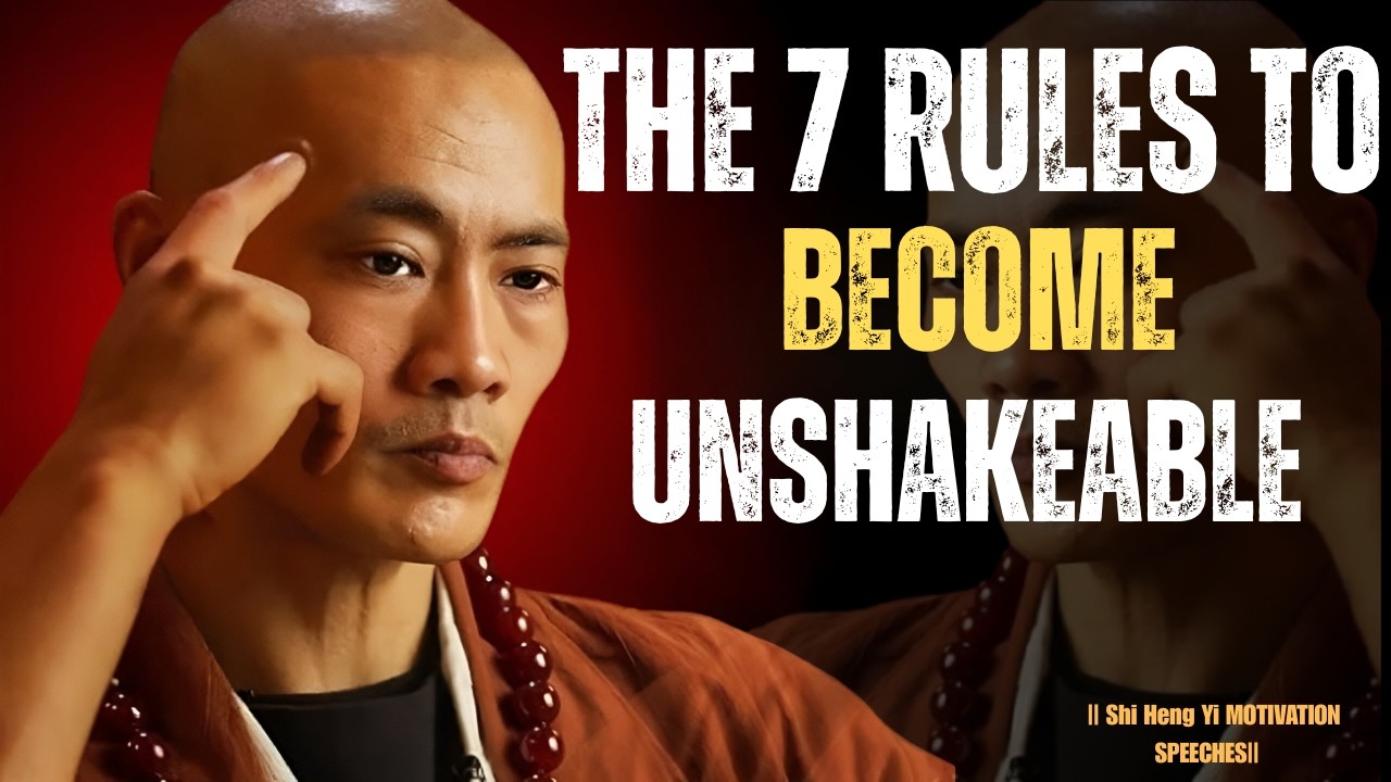THE 7 RULES TO BECOME UNSHAKEABLE (MASTER YOUR MIND & CONTROL EVERYTHING) | SHE HANG YI