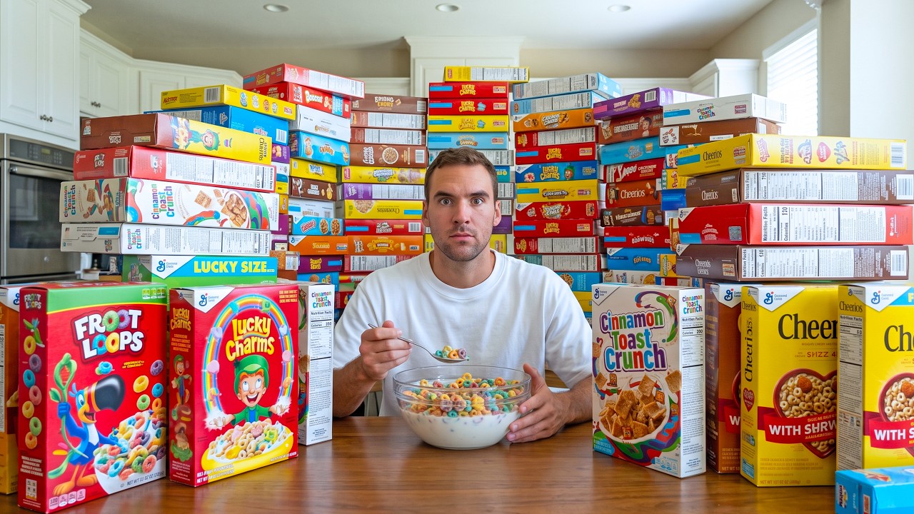 I Mixed Every Cereal Into One