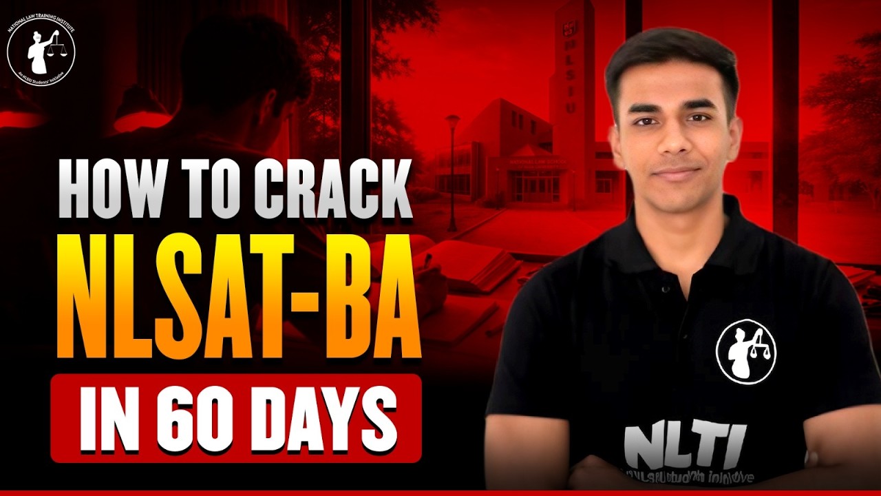 How to Crack NLSAT-BA 2026 in 60 Days | Complete Fast-Track Study & Revision Plan