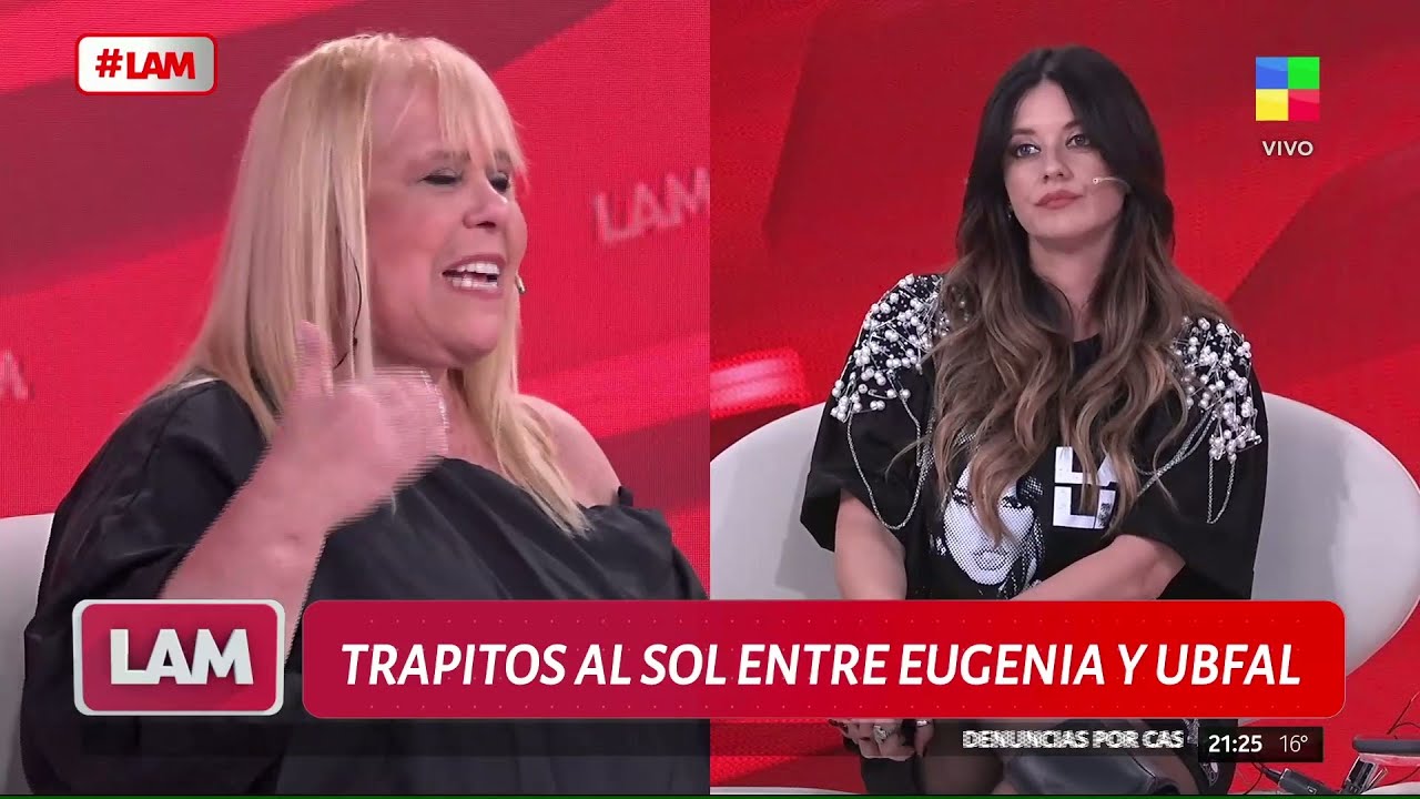 💥 TREMENDO CRUCE ENTRE EUGENIA RUIZ Y LAURA UBFAL
