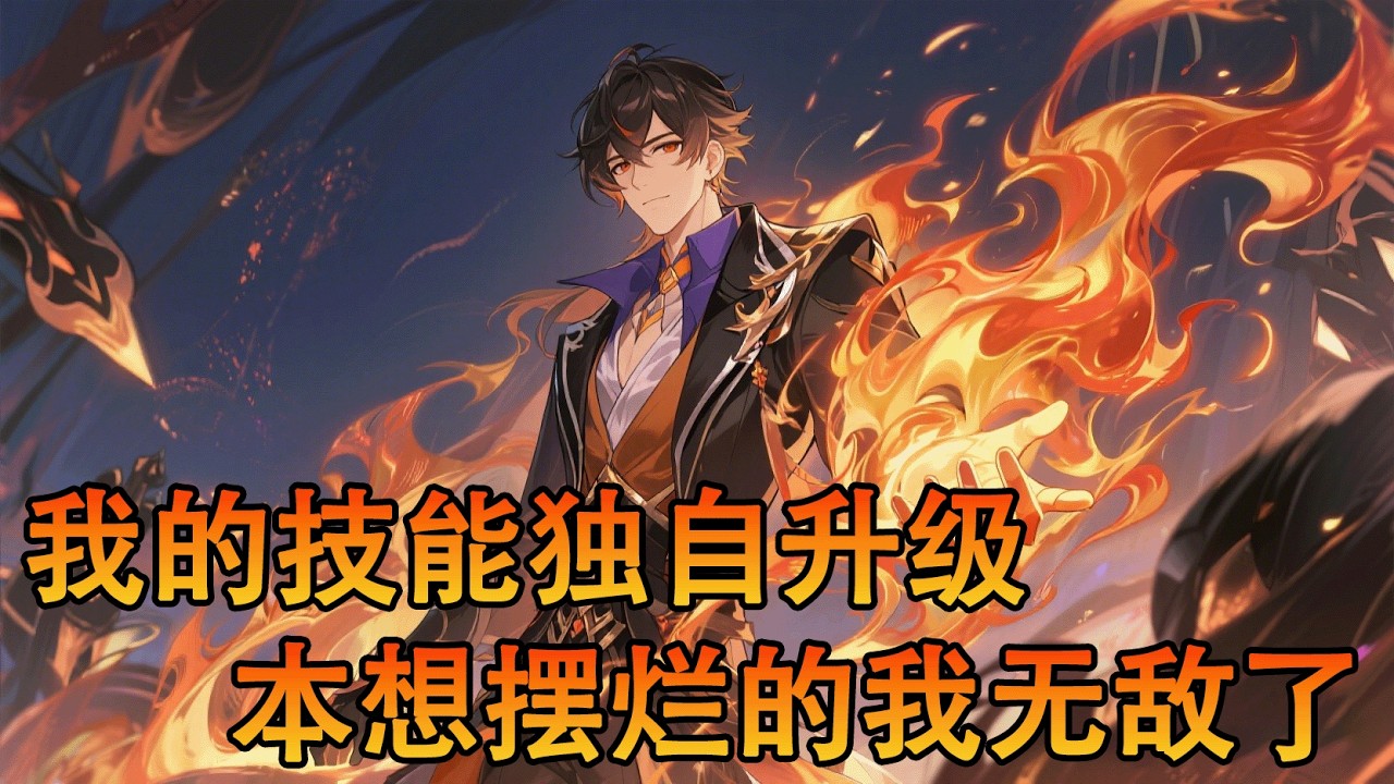 我的技能要獨自升級？穿越魔法世界的你成為白板法師後本想擺爛度過餘生，誰知你的技能卻擁有自己的想法！