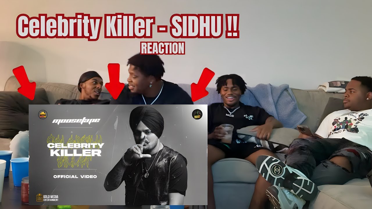 African-American Men FIRST SIDHU MOOSE WALA REACTION | Celebrity Killer ft. Tion Wayne & Raf-Saperra