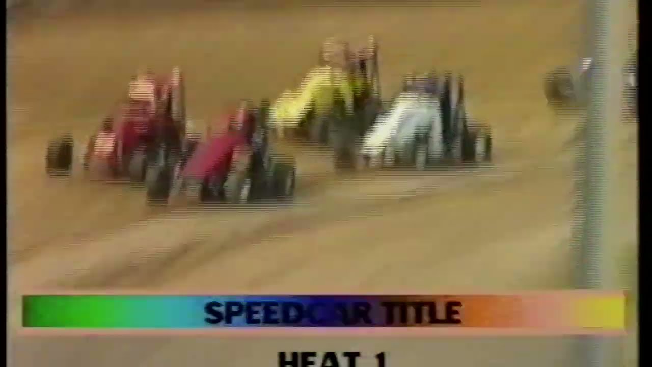 1996/97 Speedway City Meeting 12 Super Sedan championship 28 Feb, 1997.