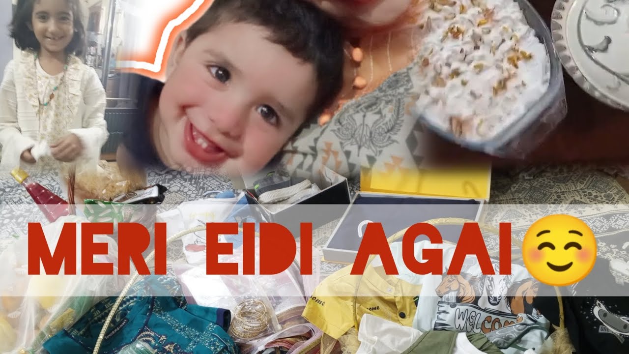 Eidi Aayi Maike Se 😍 | Khud Se Banaya Special Khana | Murtaza ki moojee hogai 😂| Pakistani Vlog 🌺