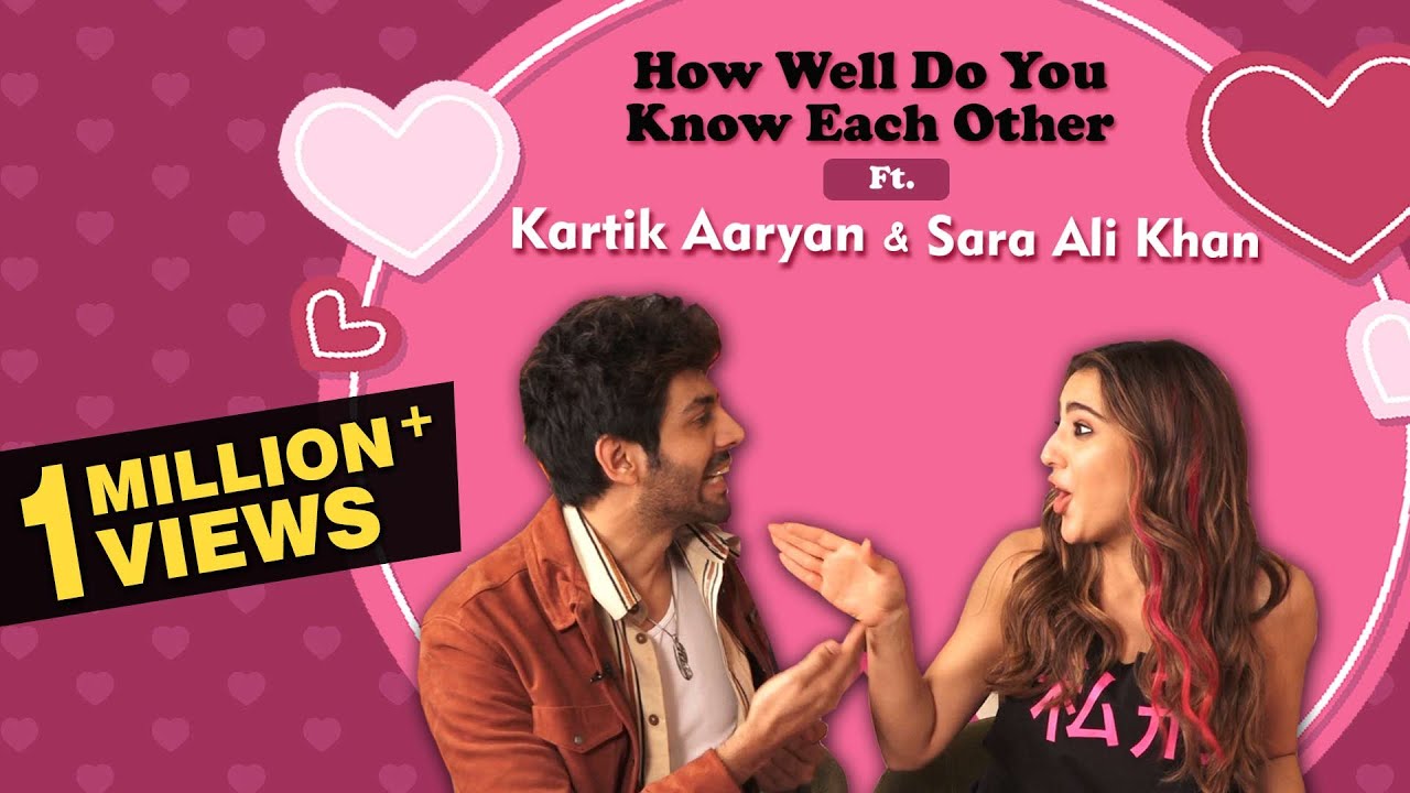 Kartik Aaryan VS Sara Ali Khan | HISTORIC How Well Do You Know Each Other | Love Aaj Kal | Exclusive