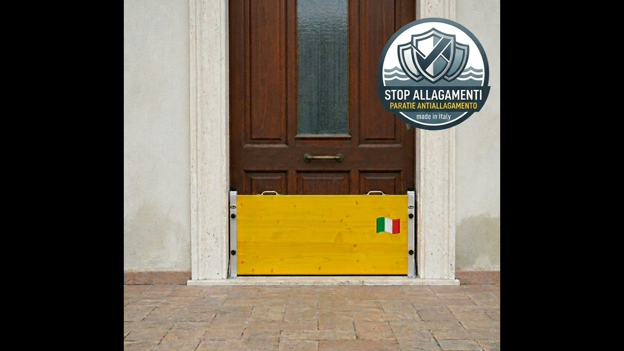 SUPER KIT ANTIALLAGAMENTO PROFESSIONALE PER PARATIE ANTIALLAGAMENTO  - BARRIERA ANTI INONDAZIONE 