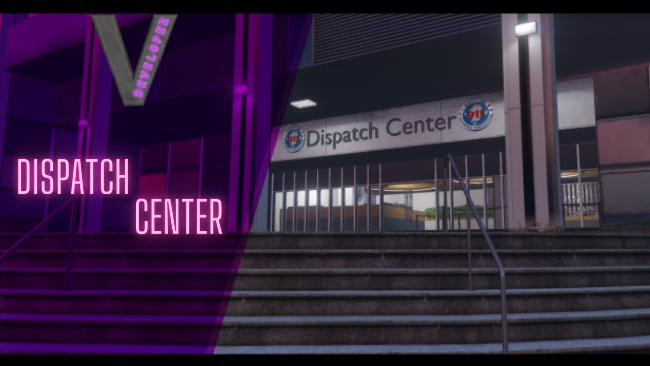 GTA V Dispatch Center Fivem MLO by ViererbandeHH