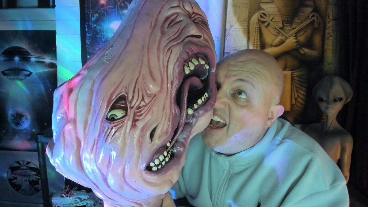 THE THING 1982 SPLIT FACE HEAD LIFE SIZE 1:1