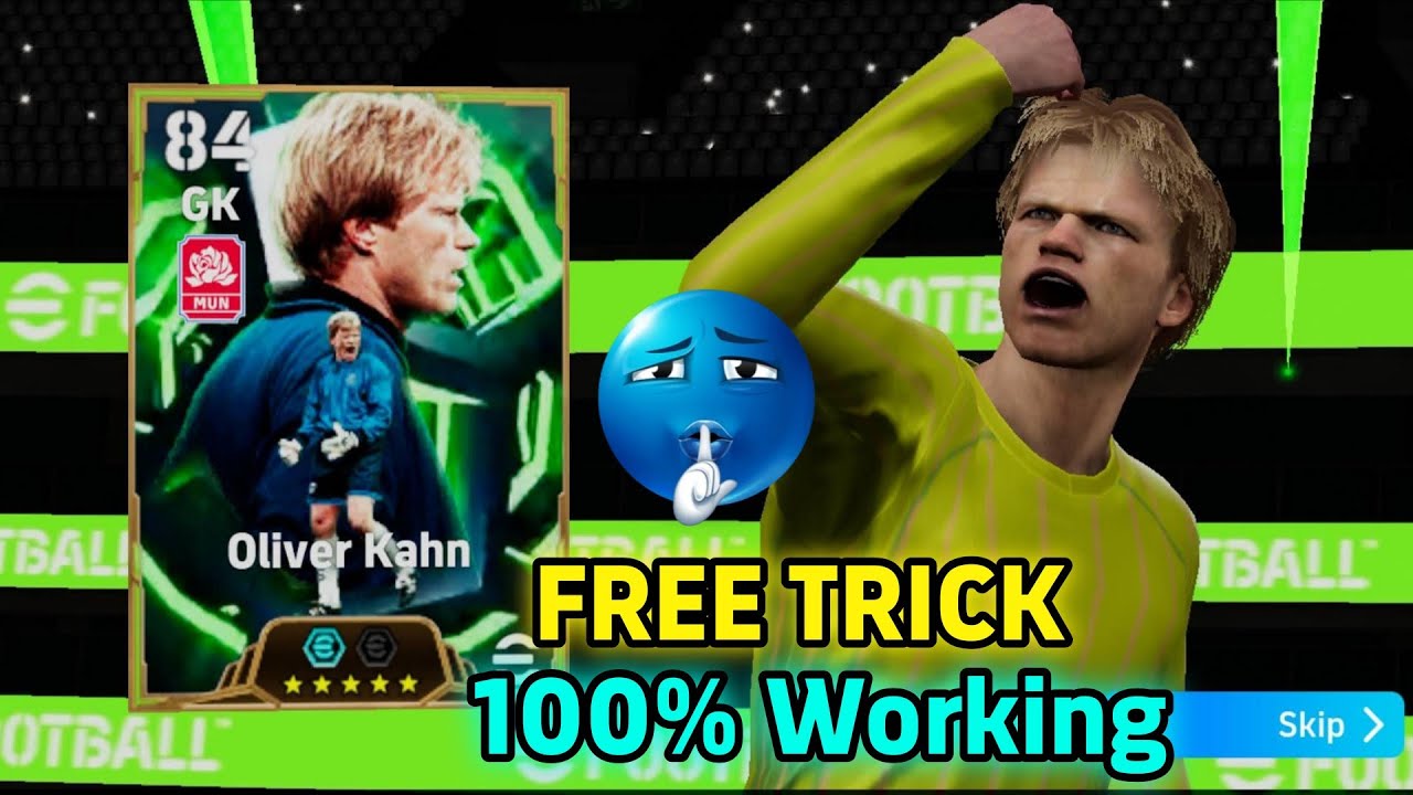 Trick To Get New Free Epic Oliver Kahn Festive Season Campaign Pack In eFootball 2026 Mobile 🔥😍