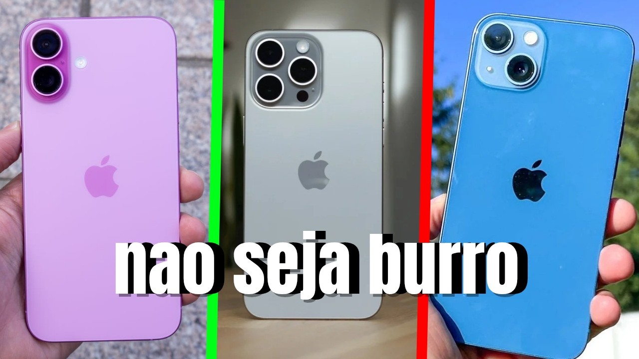 OS 5 melhores IPHONES de 2025?! ( guia definitivo!! ) 