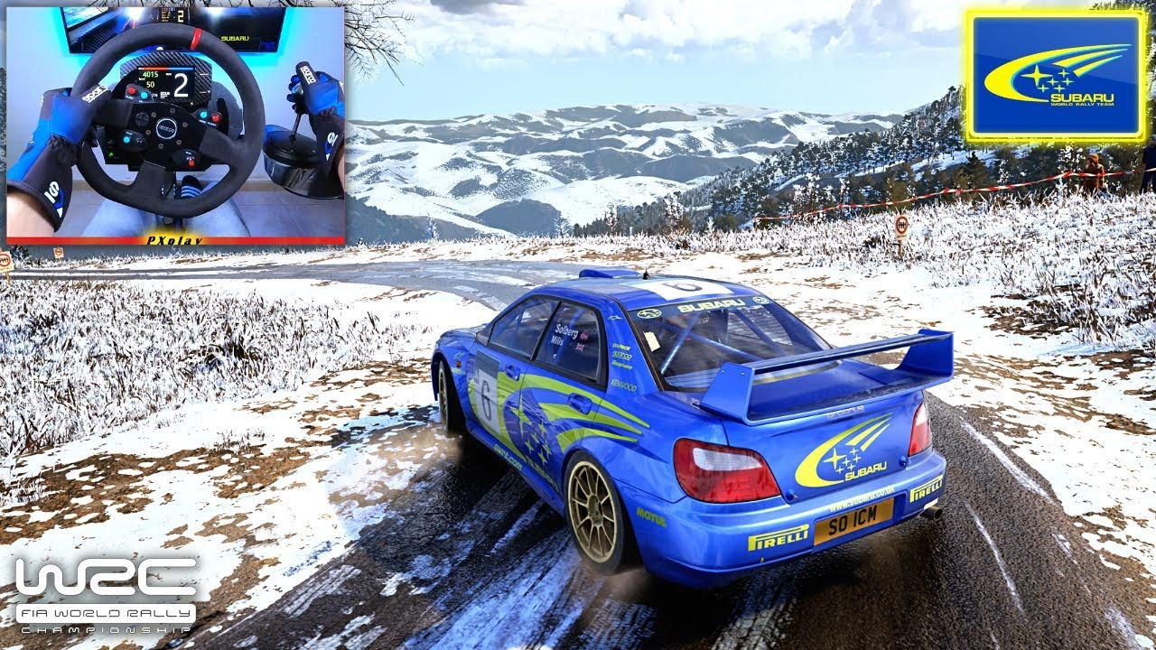 This Car is a Legend! SUBARU Impreza WRC 2001 | EA Sports WRC 23 PC | Thrustmaster T300