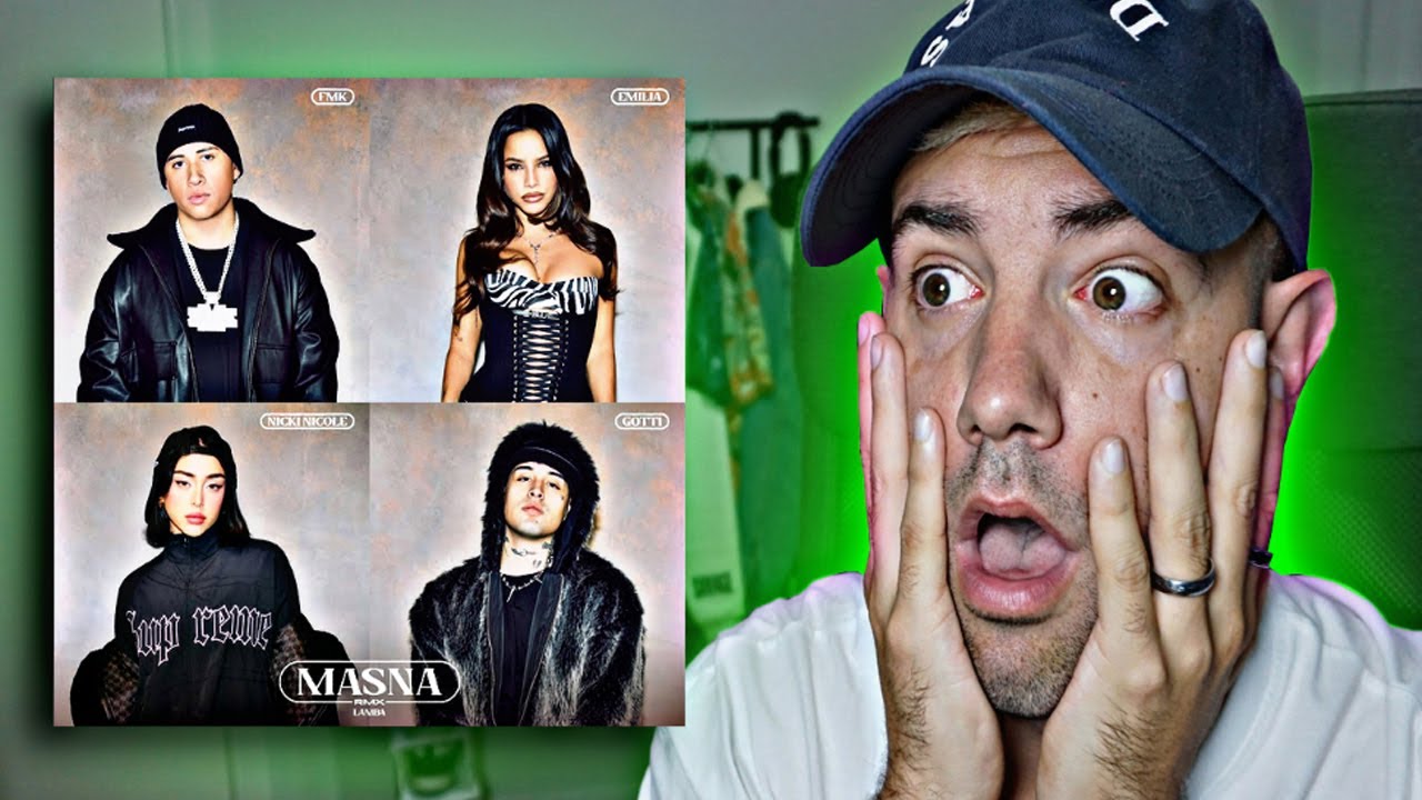 ¿Y ESTO? 🔞🔞 REACCIÓN FMK, Emilia, Nicki Nicole, Tiago PZK - MASNA REMIX [AVISO CORTES POR COPY] 🔥🔥