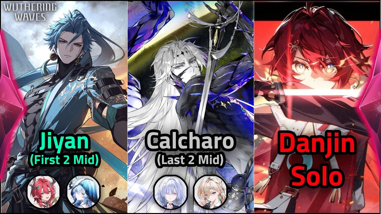 Destroying The Hardest ToA Reset / Jiyan - Calcharo - Danjin (Solo) / All Boss Floors