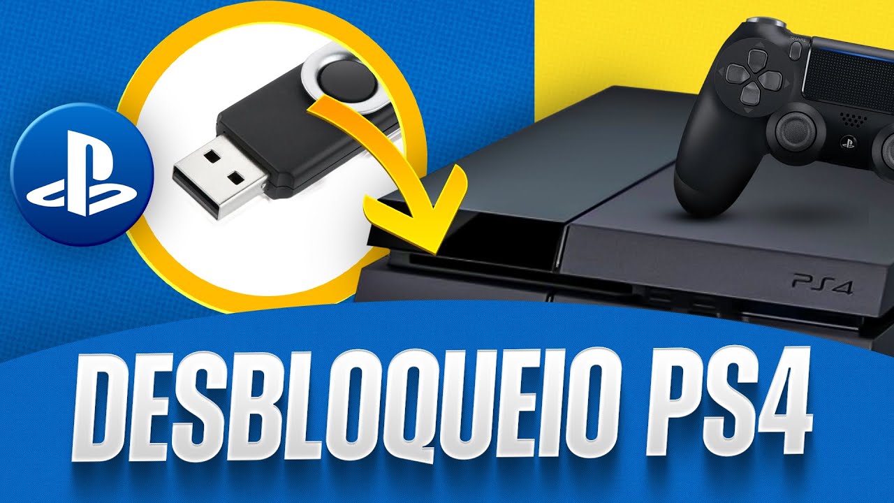 Como DESBLOQUEAR o PS4