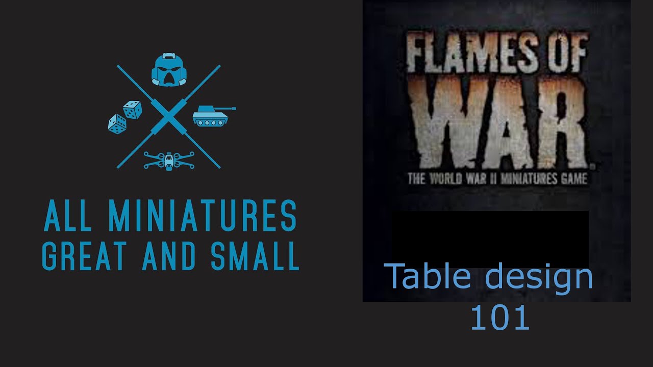 Flames of War -  Building your Game Table 101