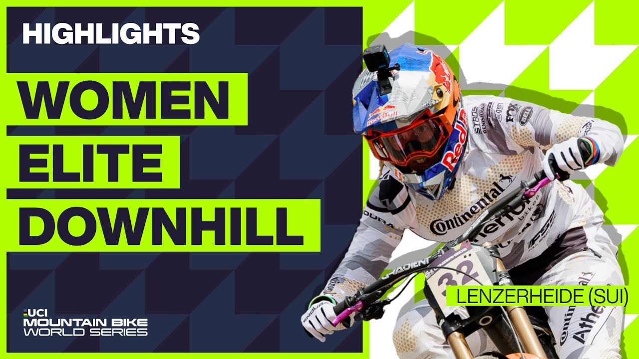 Lenzerheide - Women Elite DHI Highlights | 2023 UCI MTB World Cup