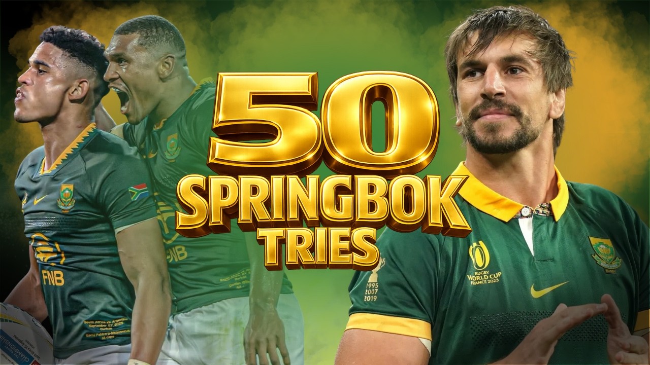 TOP 50 Springbok Tries That STUNNED EVERYONE