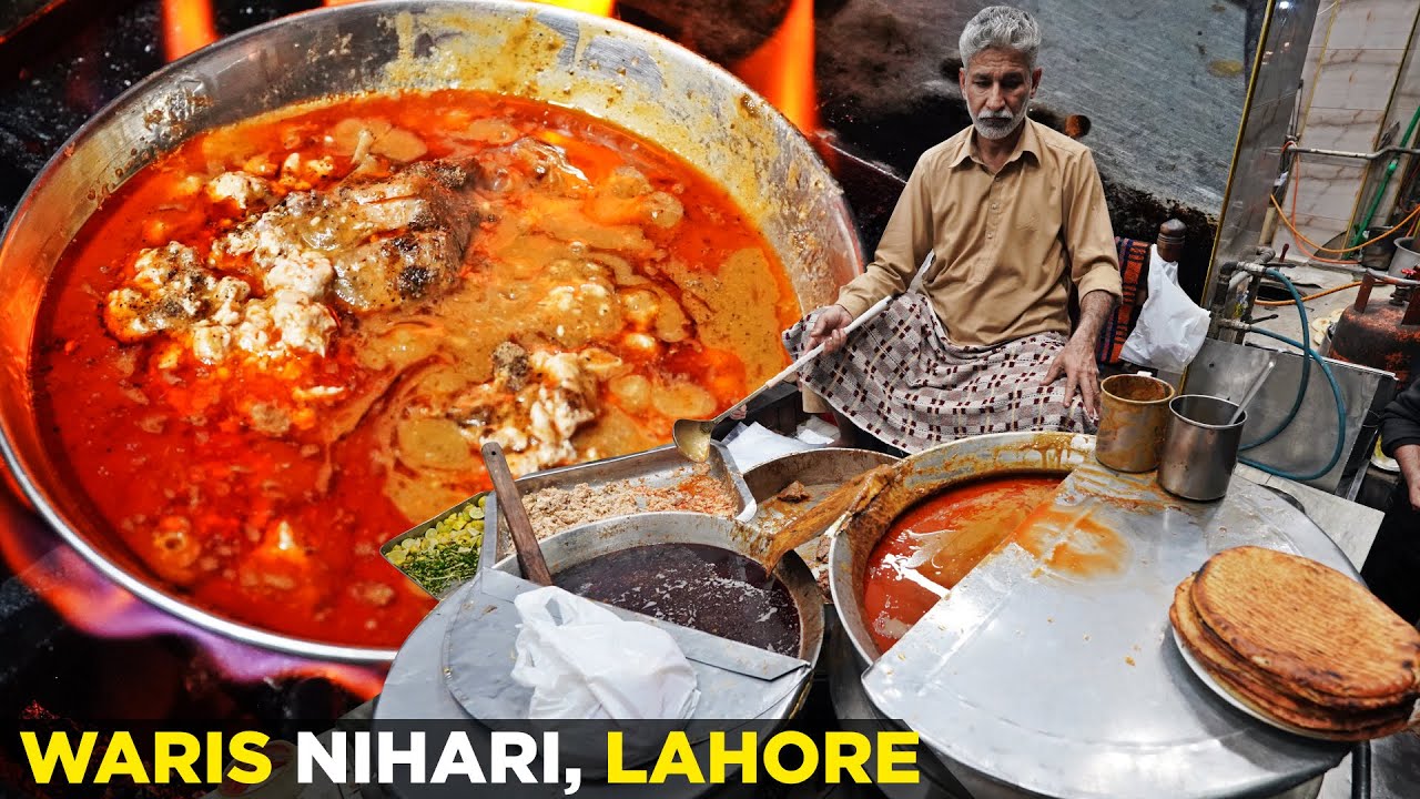Waris Nihari Lahore, Saleem Butt Mutton Chanay, Yousuf Falooda | Ramzan Sehri Street Food Pakistan