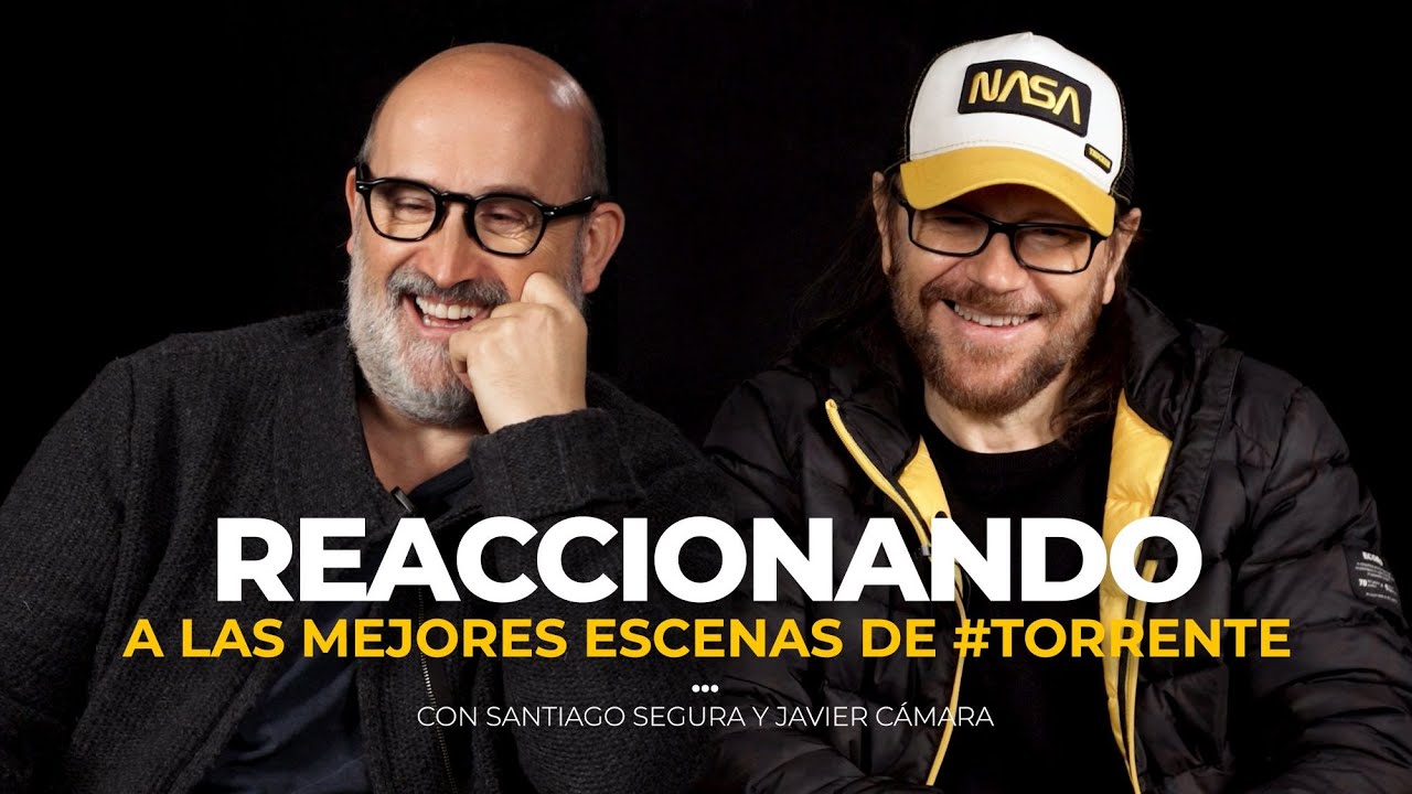 'Torrente': Santiago Segura y Javier Cámara reaccionan a las mejores escenas | Fotogramas