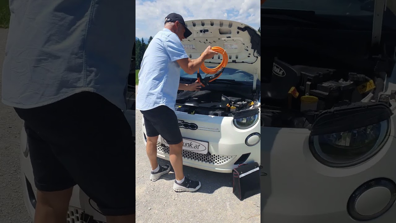 Front Trunk (Frunk) for Fiat 500e &ndash; More storage space for charging cables& emergency kit | Frunk.at